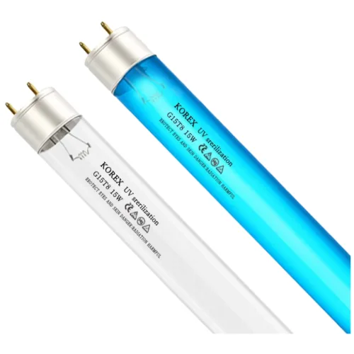 [묶음] KOREX UV / G15T8 15W, 자외선살균램프 UV, 살균램프, 칫솔살균컵살균, 5개, G15T8 15W