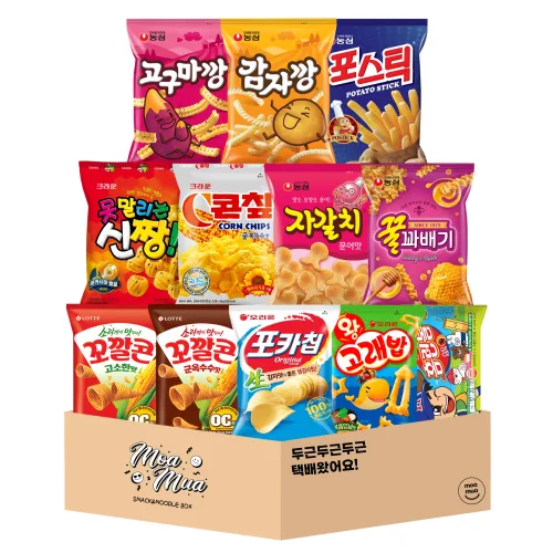 학교 사무실 한번에 먹기좋은 미니 간식 봉지과자 12종세트, 1세트, 봉지스낵