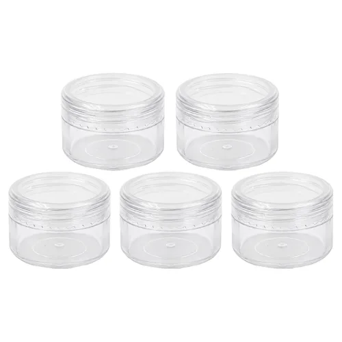 립트 화장품 소분 크림 용기 10g, 5개, 공병