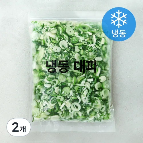 대파 5mm (냉동), 2개, 1kg