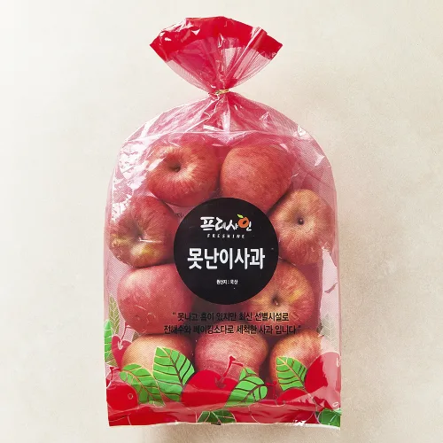 프레샤인 못난이사과, 3kg, 1개
