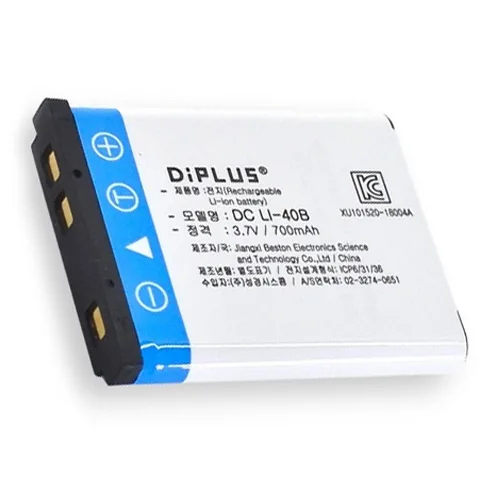 디아이플러스 후지 NP-45 호환 카메라 배터리, DC LI-40B