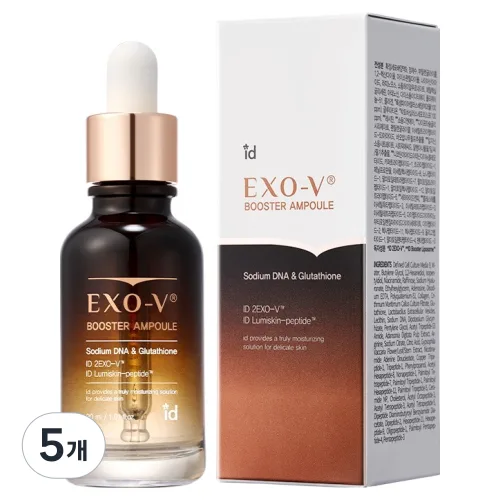 아이디 엑소브이 부스터 앰플, 30ml, 5개