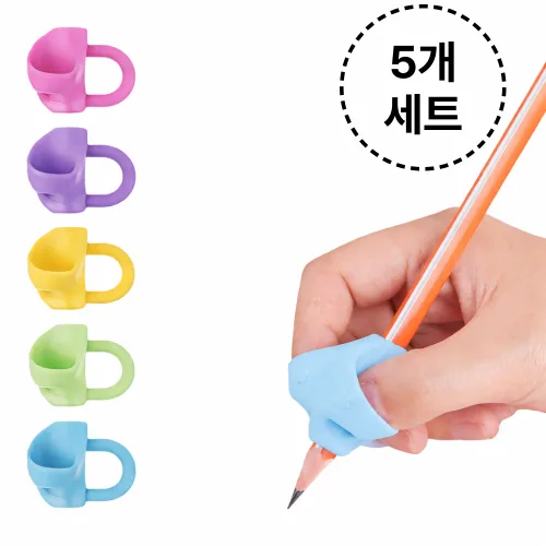 악필 교정용 연필 교정기, 2세트, 혼합색상