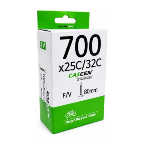 CASCEN 카센 700x25c 700x28c 700x32c 튜브 FV 80mm 로드 픽시 하이림, 2개