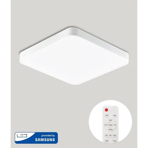 런던라이팅 LED 색변환 디밍 리모컨 방등 80W 올인원 방등 눈부심방지 플리커프리 색상변환 밝기조절 조광 조색
