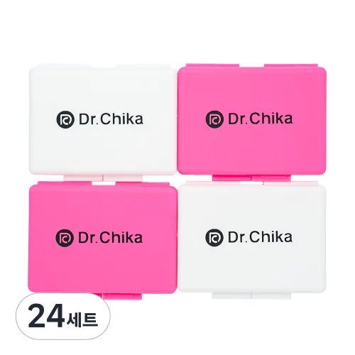 닥터치카 말랑말랑한 치아 왁스 4p세트, 단일색상, 24세트