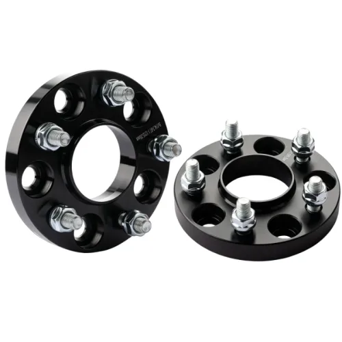 JiiinMiiin 휠허브스페이서 15mm 20mm 25mm 현대 기아 호환 20mm (블랙) 5114, 2개, 블랙, 2개