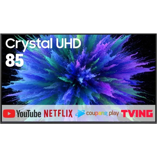 삼성전자 4K Crystal UHD TV, Crystal 스마트 TV, 방문설치, 벽걸이형, 214cm(85인치)
