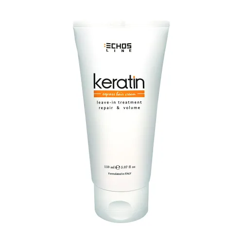 에코스라인 케라틴 익스프레스 헤어 로션 에센스 150ml 열펌 고데기 매직기 건조 손상모발 영양수분 미용실 크림, 1개, 150ml