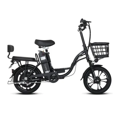 모토벨로 G6 PRO DUAL 48V 10Ah 20Ah 16인치 전기자전거, 블랙