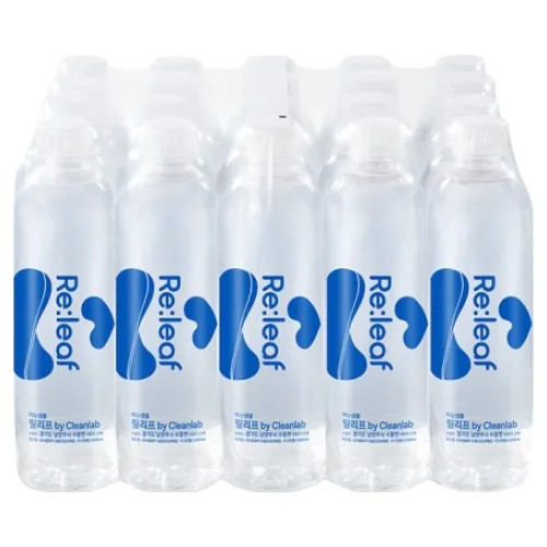 크린랩 릴리프 미세플라스틱 없는 생수, 20개, 500ml