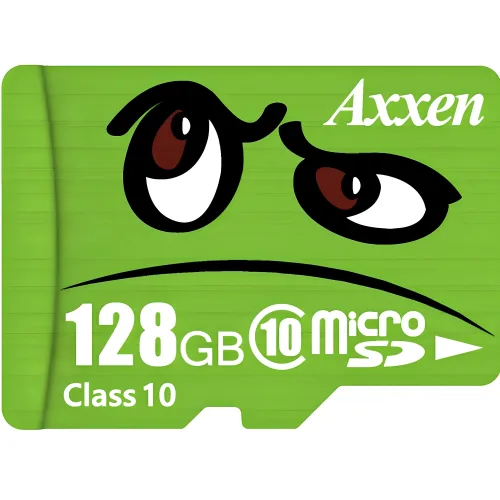 액센 프리미엄 캐릭터 마이크로 SD카드 MSD, 128GB, 1개