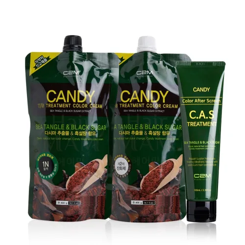 티에스 캔디 염색 트리트먼트 칼라 크림 400g, 9NS(아주밝은황갈색), 1개