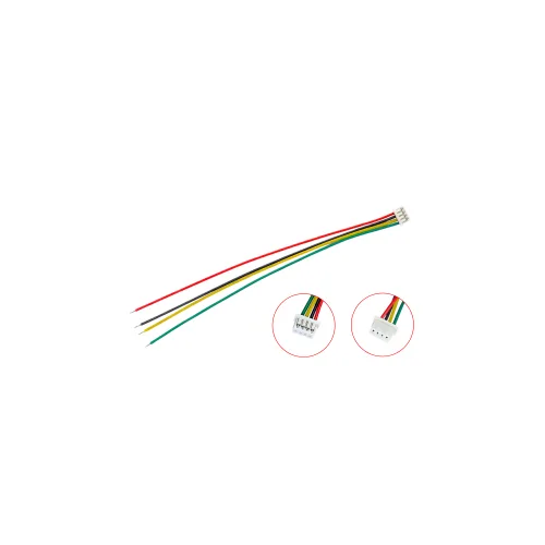 연호전자 4핀 1.25mm 피치 단방향 커넥터 케이블, 10cm, 3개