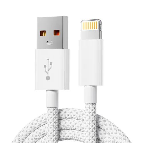 아이폰 충전기 케이블 8핀 고속 충전케이블 아이폰케이블 USB-라이트닝 1m 1.5m 2m 아이폰 충전기 8핀, 1개, 화이트, 1.5m
