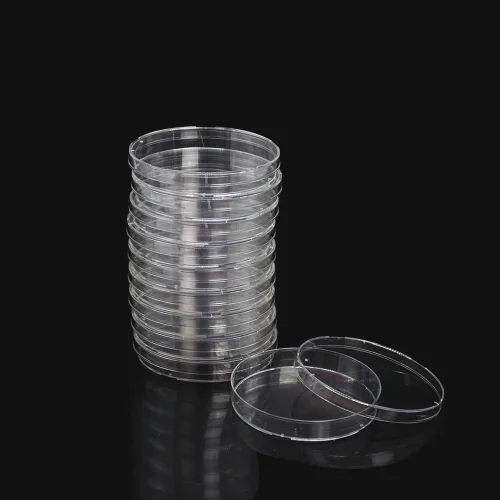페트리디쉬 배양접시 90mm 플라스틱 10ea 멸균 지퍼팩 포장, 10개, 투명