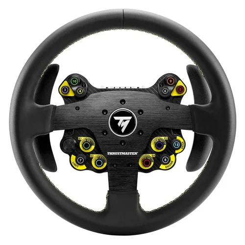 트러스트마스터 EVO Racing 32R Leather ADD ON PS5 / PS4 / XBOX / PC 지원 블랙, 1개, 단일상품