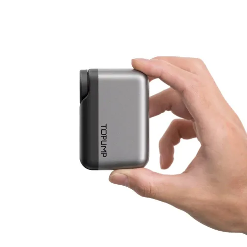 TOPUMP TB2 미니 자전거 펌프 타이어 공기주입기 -120PSI 충전식 배터리 사이클링
