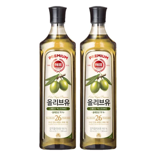 해표 압착 올리브유