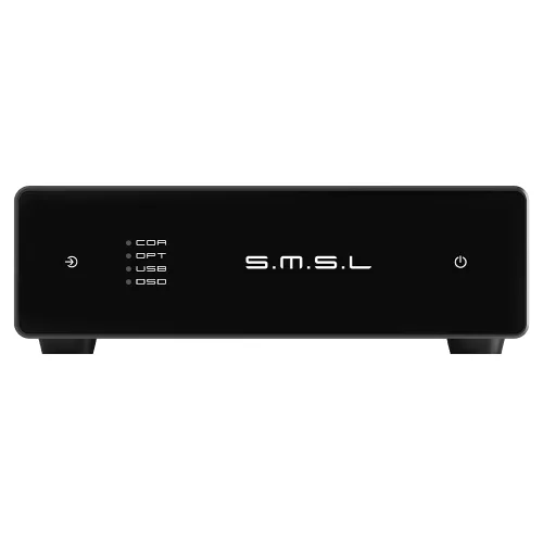 S.M.S.L D1 DAC 앰프 - 고해상도 USB, 광 및 동축 디지털 오디오 변환기 (DSD512 지원) - 오디오 애호가를 위한 프리미엄 파워 앰프, D1
