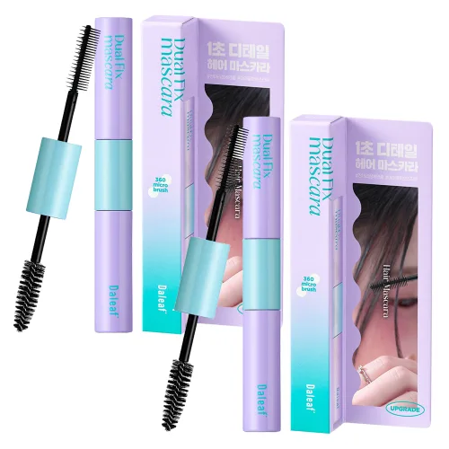 달리프 글램 듀얼 픽스 헤어 마스카라 10ml, 투명, 2개