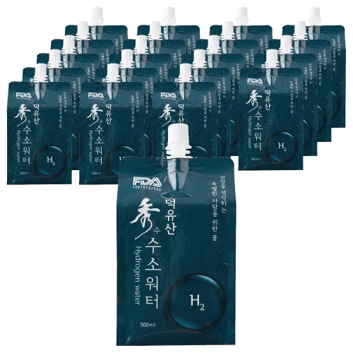 수수소수 덕유산 수 수소워터, 500ml, 20개