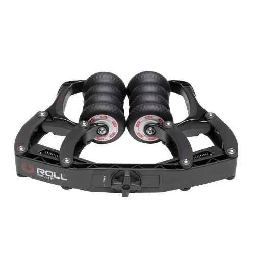 Roll Recovery 롤 리커버리 R8 Plus 플러스 롤러 마사지, 카본 블랙, 1개