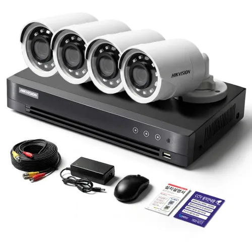 세계1위 하이크비전 200만화소 CCTV 녹화기 풀세트 HDD 1TB 하이박스 포함 보안용 카메라, 1개, iDS-7204HQHI-M1