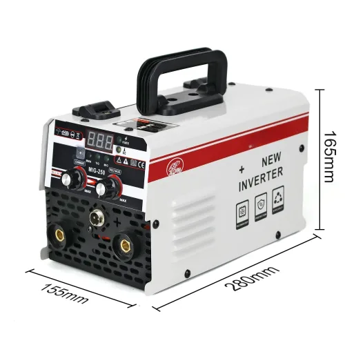 휴대용 알루미늄 전기 250A IGBT MMA 아르곤 아크 용접기 3 in 1 AC