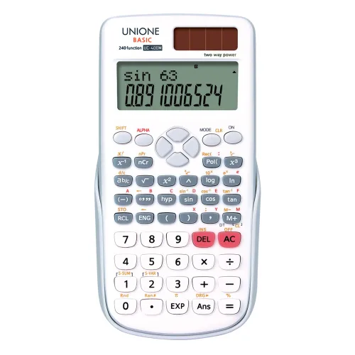 유니원 공학용계산기, UC-400M, 1개