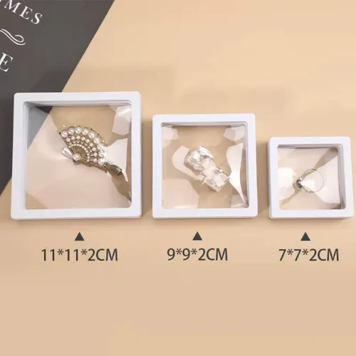 뚜뚜샾 보석함 반지 케이스 목걸이 보관함 악세사리 보관함 귀걸이 밀봉 쫀쫀케이스 변색 산화방지 10p
