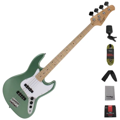 스윙 베이스기타 재즈킹 Metalic Teal Green (M), 4개, Metalic Teal Green(M), Jazz King