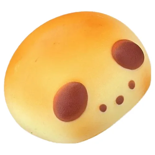 아이두일상취미 동물 빵 말랑이 스퀴시 강아지, 혼합색상, 1개