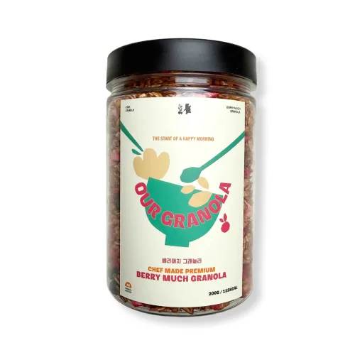 아워그래놀라 베리머치 유기농 베리 듬뿍 그래놀라, 200g, 1개