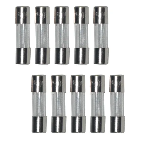명화전기산업 휴즈 유리관휴즈_소_20mm_10개_0.5A 유리관퓨즈 퓨즈, 1개