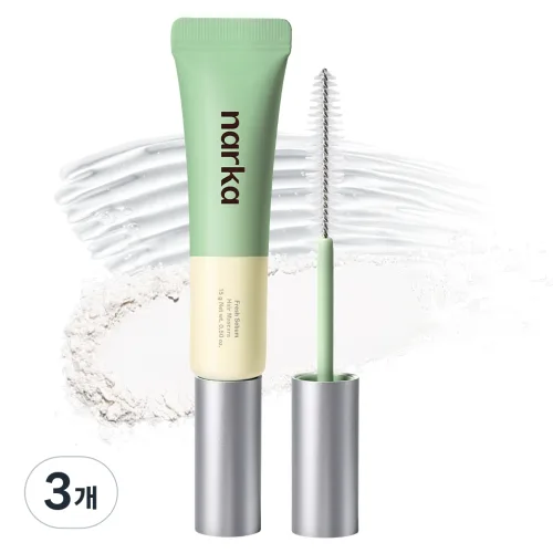나르카 프레시 세범 헤어 마스카라 15g, 3개, 단일색상