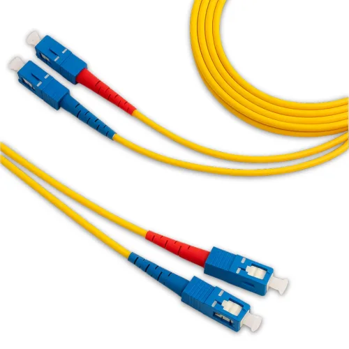 디옵텍 SC-SC-2C-SM-1M 싱글모드 광점퍼코드, 옐로우, 1개, 1m