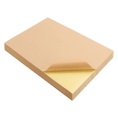 코히모 크라프트 라벨지 다크컬러 210 x 297 mm 3W146, 1칸, 100개