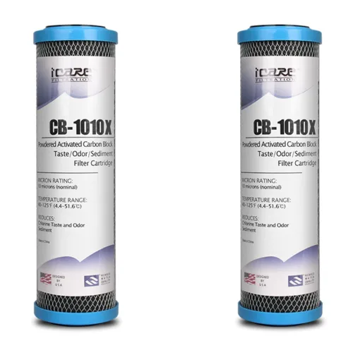 CB-1010X 블럭망카본 필터 2개 10인치 하우징용, 선택, 1개