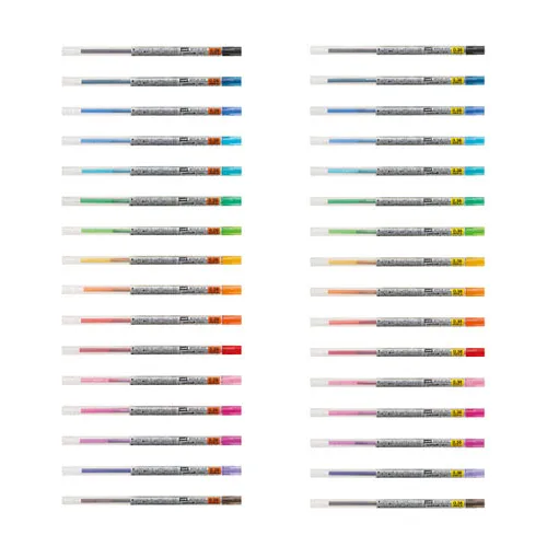 [pen도소매]유니볼 style fit 리필심 0.28mm 0.38mm 16가지색상,스타일핏/스타일피트/스타일핏트