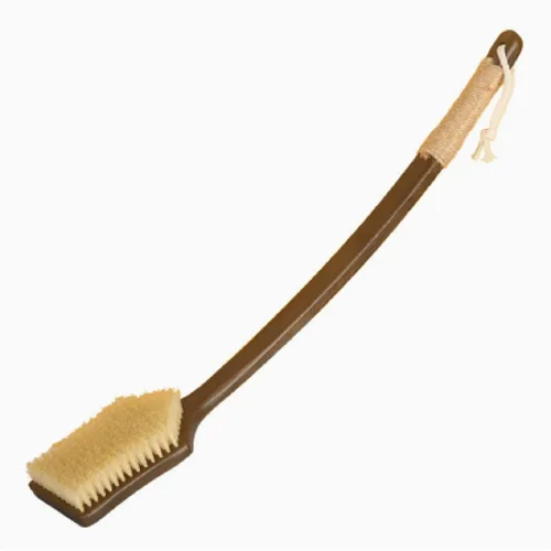 등브러쉬 롱핸들 55CM 일체형 바디케어 등각질 제거 샤워타월 INMOX, 1세트, 1개입, 브라운우드