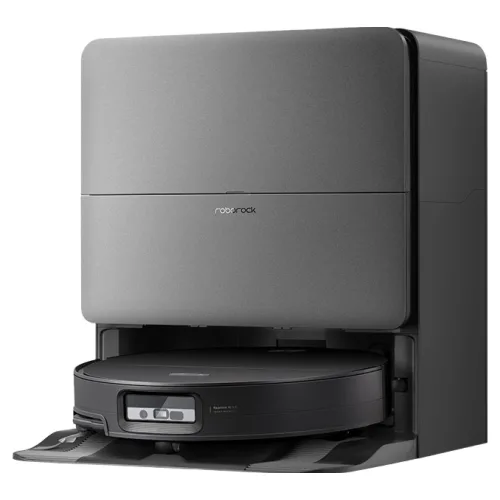 로보락 S10 MaxV Ultra 로봇청소기, 블랙, RRE0VES+EWFD55HRR