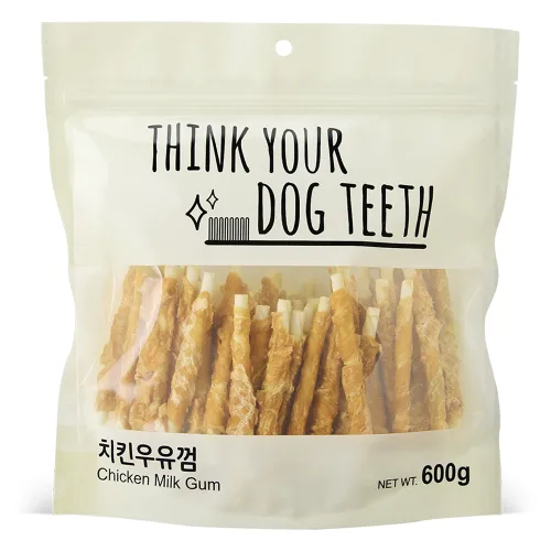 띵크유어도그티 강아지 딩고껌 스틱형 600g, 치킨, 1개