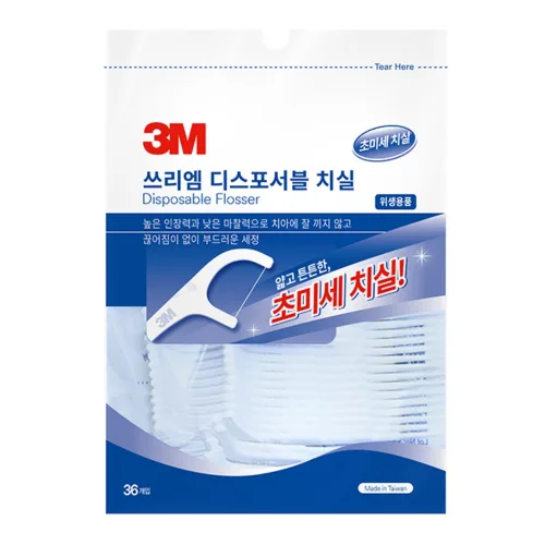 쓰리엠 싱글라인 일회용 치실
