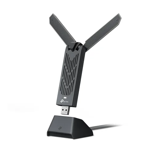 티피링크 BE6500 WiFi 7 하이 게인 USB 무선 랜카드, Archer TBE400UH, 1개