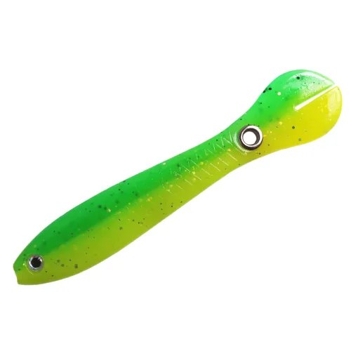 아띠꼴로 미노우 소프트 베이트 배스웜 루어웜 버클리웜, 라이트그린6.7cm, 1세트, 2g