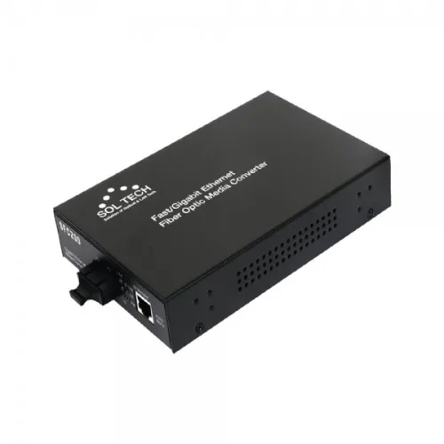 SFC200-SCS/I 싱글모드 100Mbps 광컨버터(전원내장형), 1개