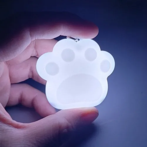 LED 조명 키링 터치센서 가방 백팩 키체인 USB 충전식 악세서리 선물용 펜던트