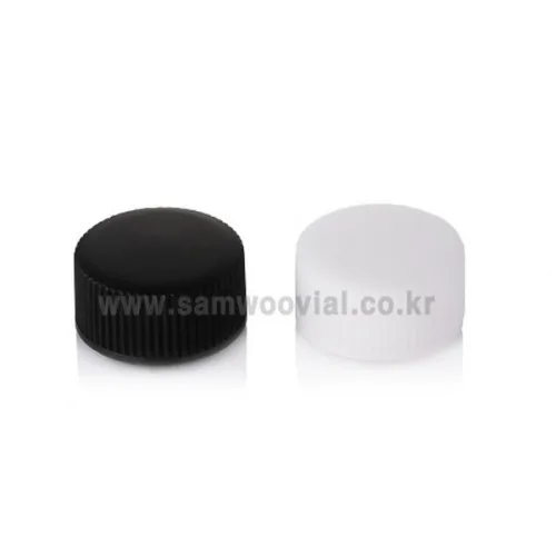 스크류바이알용캡/뚜껑(20ml.25ml용), 검정